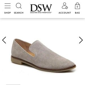NWOT Dolce Vita Suede Perforated Loafers